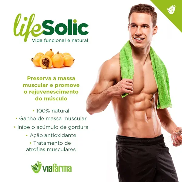  Lifesolic™ ( 50% Ácido Ursólico ) 300mg Cápsulas